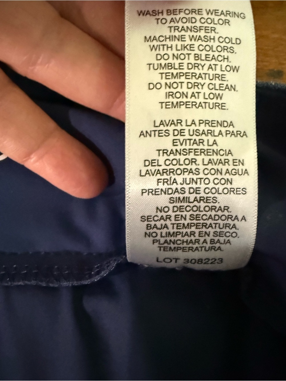 S. C. & Co. Stretch Denim Mini Skirt - Blue L - Picture 12 of 13